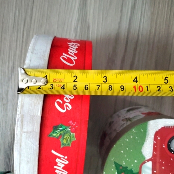 Festive Holiday Decorative Boxes Set Of 3 - Picture 6 of 8